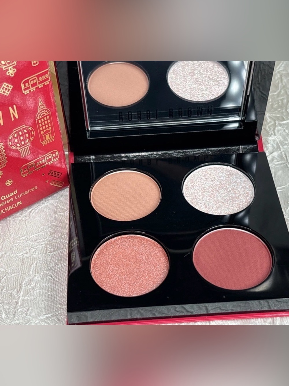 Bobbi Brown Lunar Lights Eyeshadow Quad LimEd Shimmer New In Box